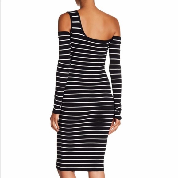NWT $495 Veronica Beard Striped Bodycon Dress - Picture 2 of 5